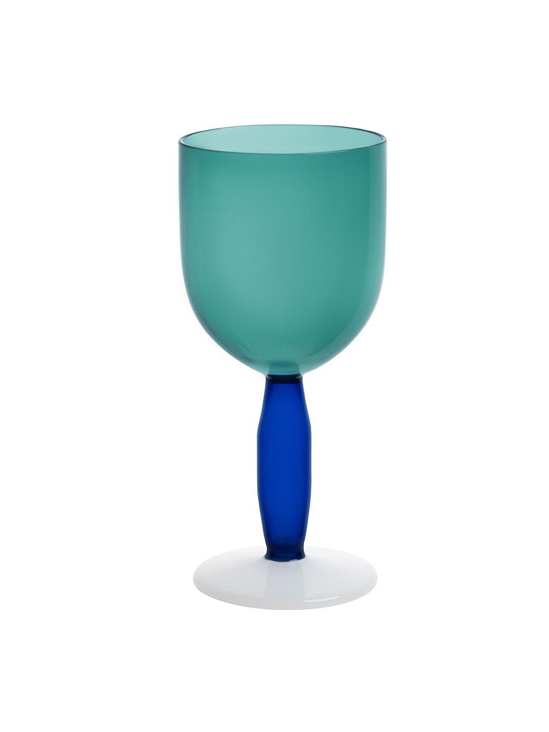 Borosilicate Bubble Stem Wine Goblets - Borotechheight : 175 mm diameter: 80 mm ml capacity : 280 ml2Sea greenBorotech