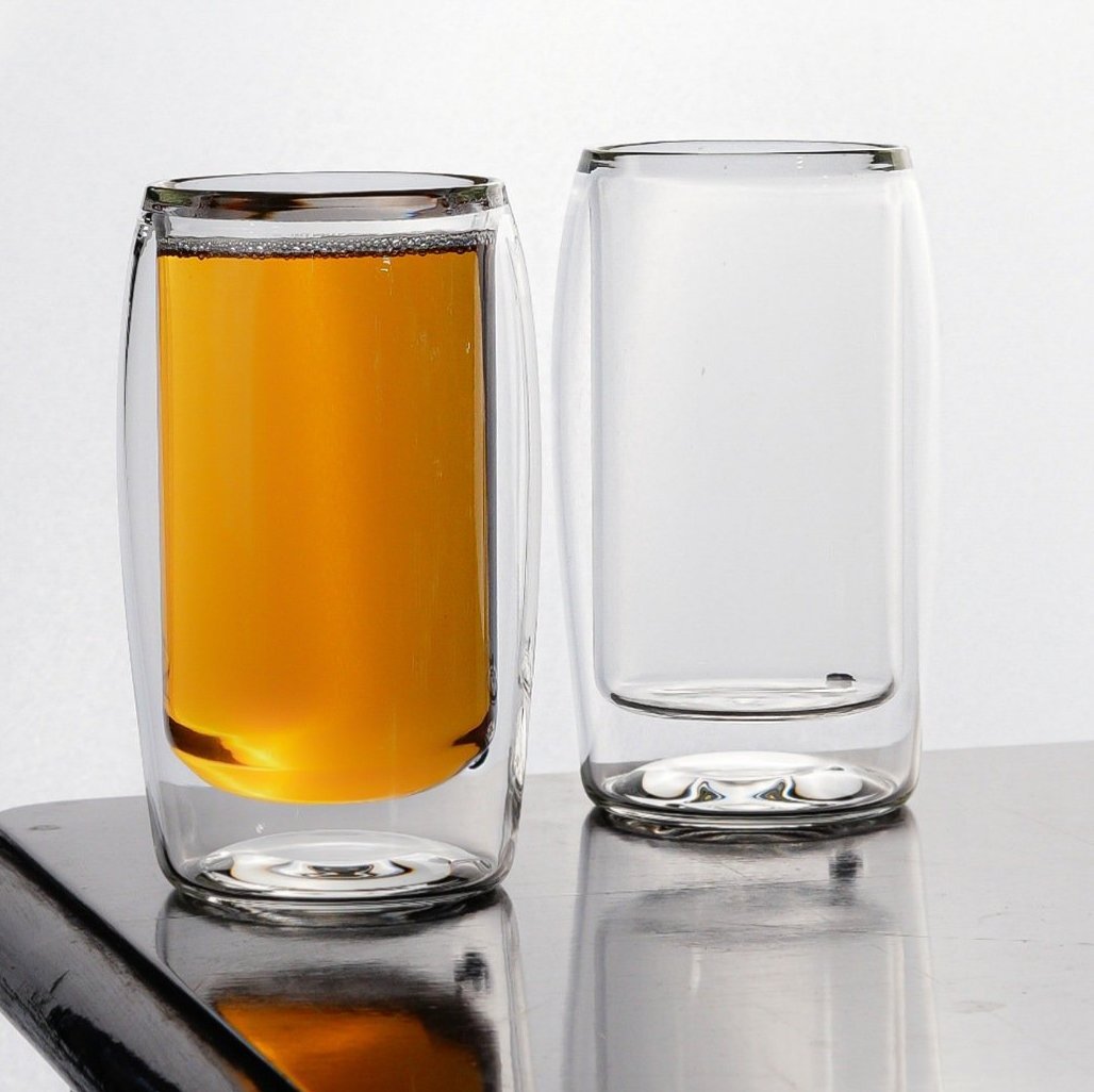 Borotech Freezable Double Wall Glass Tumbler - Borotech