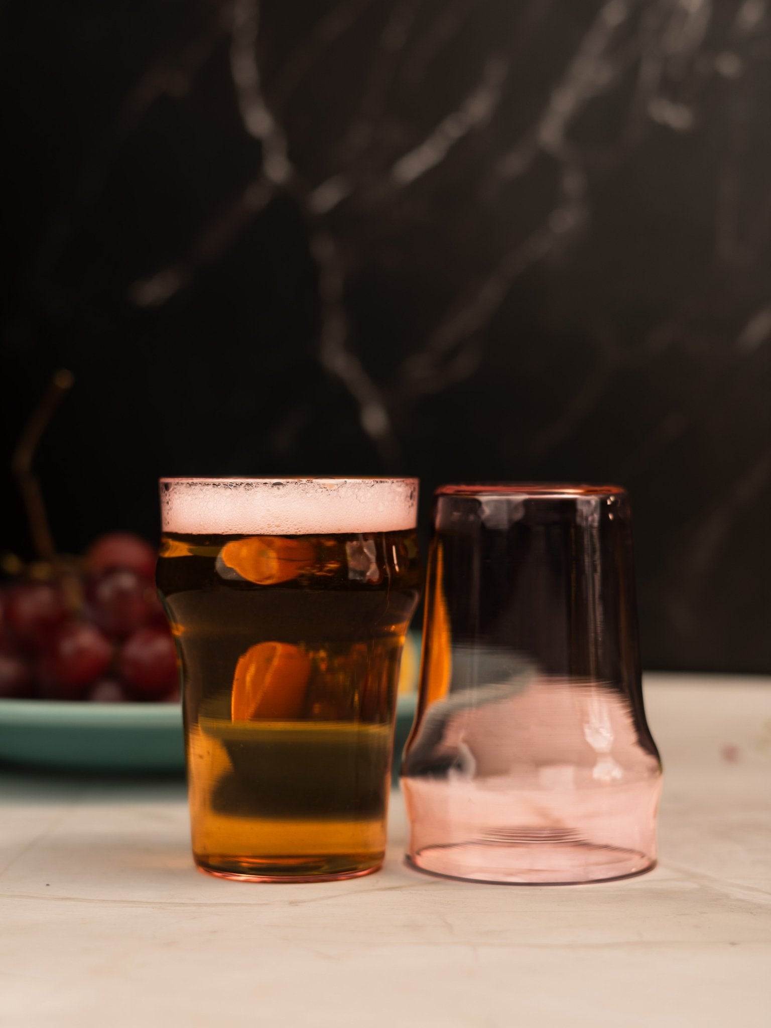 Classic Pint Beer Glass - Borotechheight : 110 mm diameter: 75 mm ml capacity : 290 ml6PinkG - 101B pinkBorotech