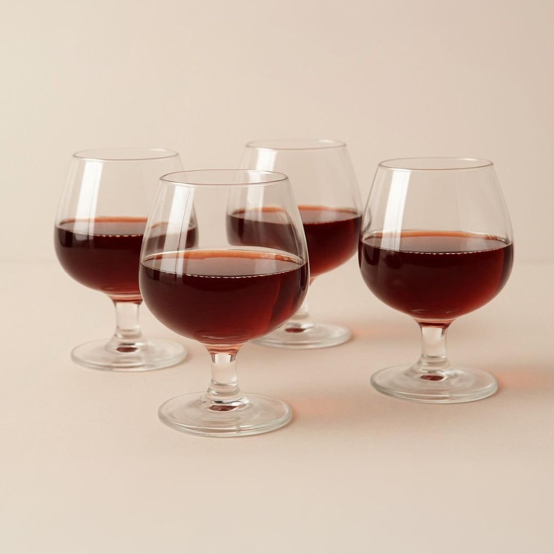 Classic Stemmed Brandy Glass Set - Borotechheight : 120 mm diameter: 92 mm ml capacity : 300 ml2TransparentBorotech