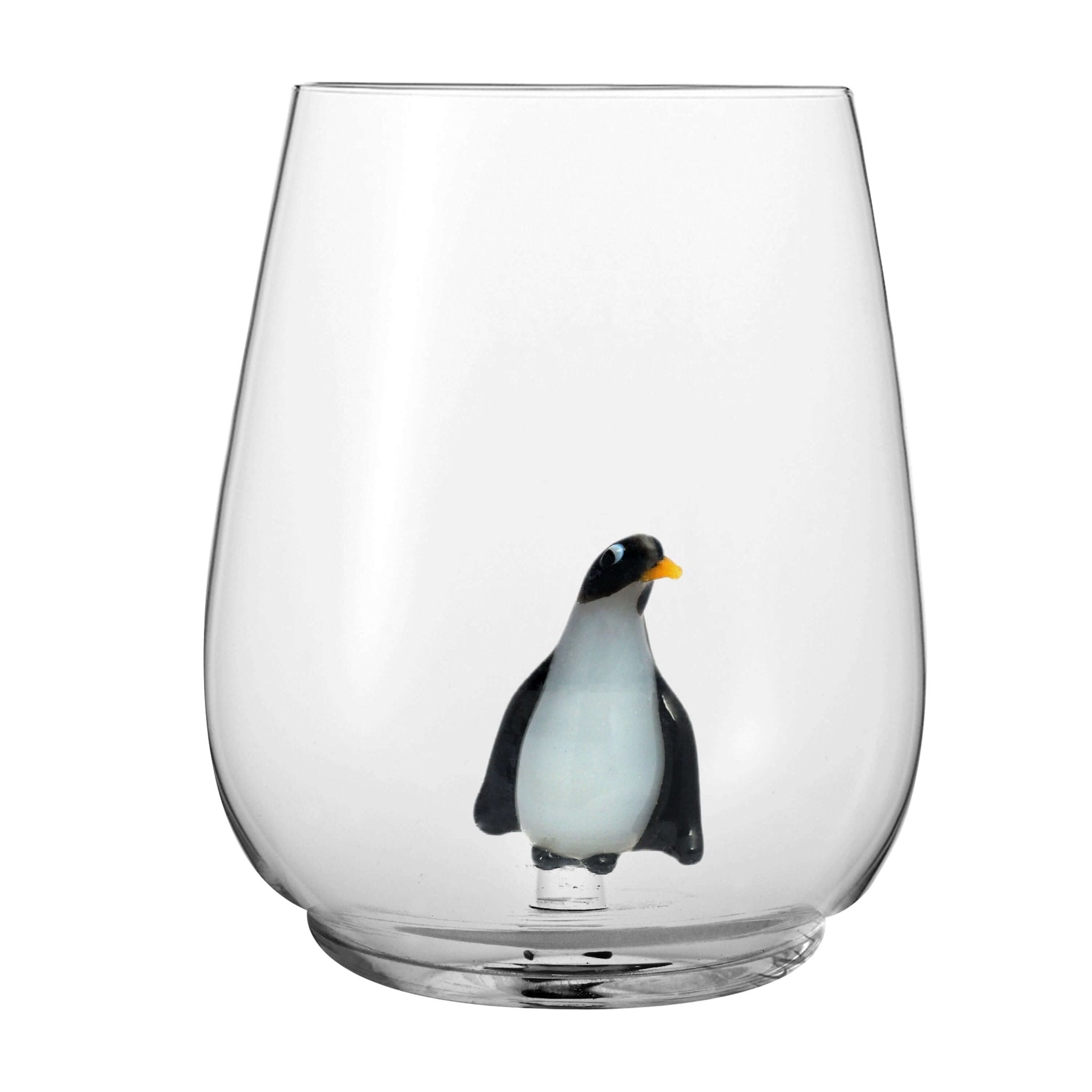 Set of 4 Whimsy Wonders Stemless Glass Set – Playful Elegance - BorotechBorotech