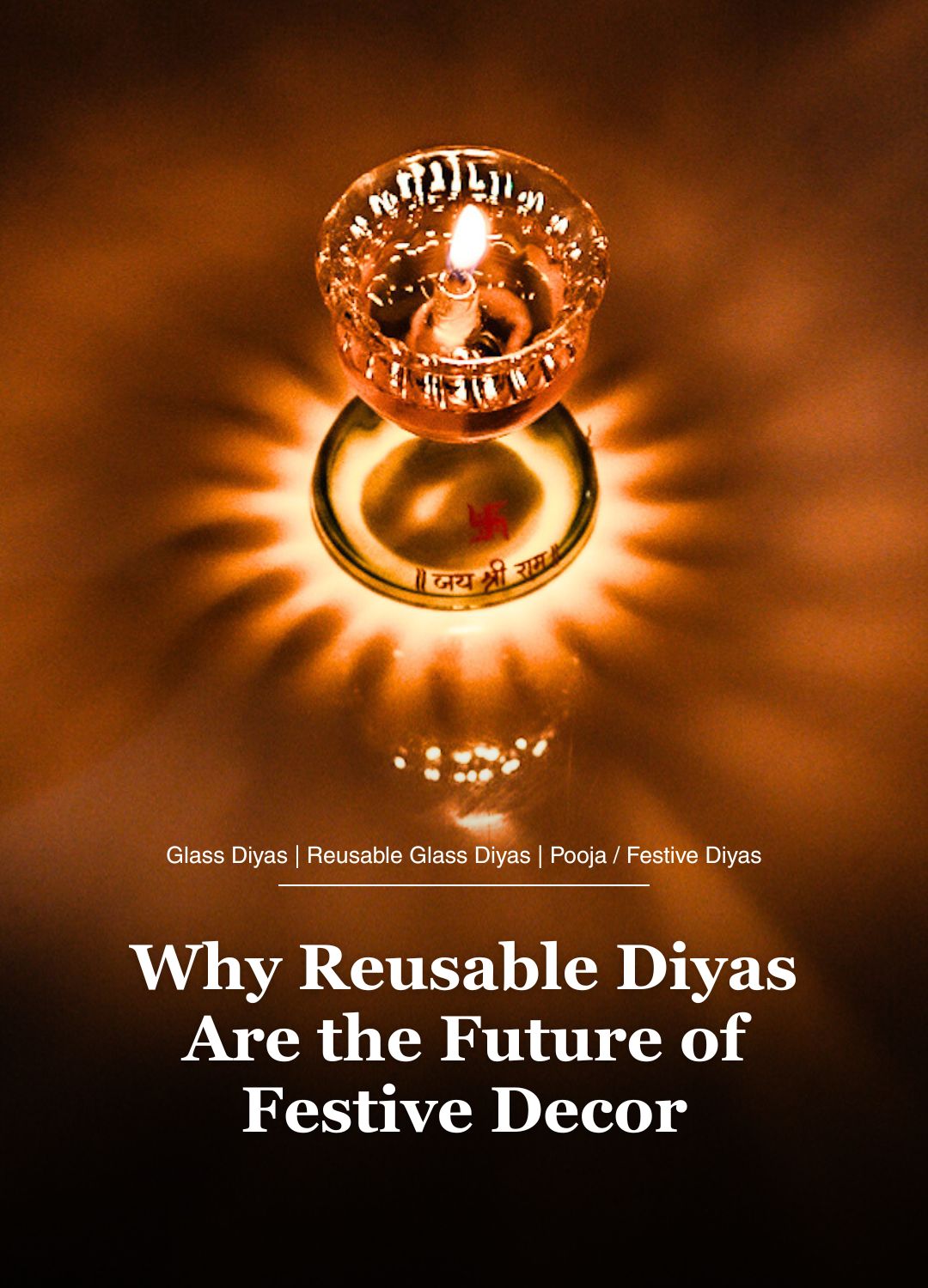 Why Reusable Diyas Are the Future of Festive Decor