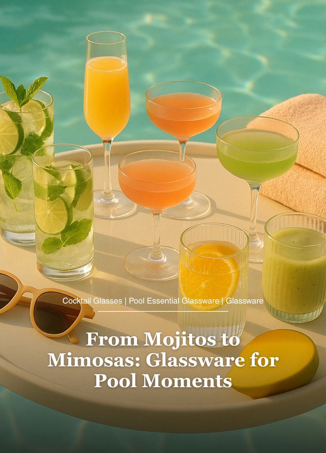 From Mojitos to Mimosas: Glassware for Pool Moments - Borotech