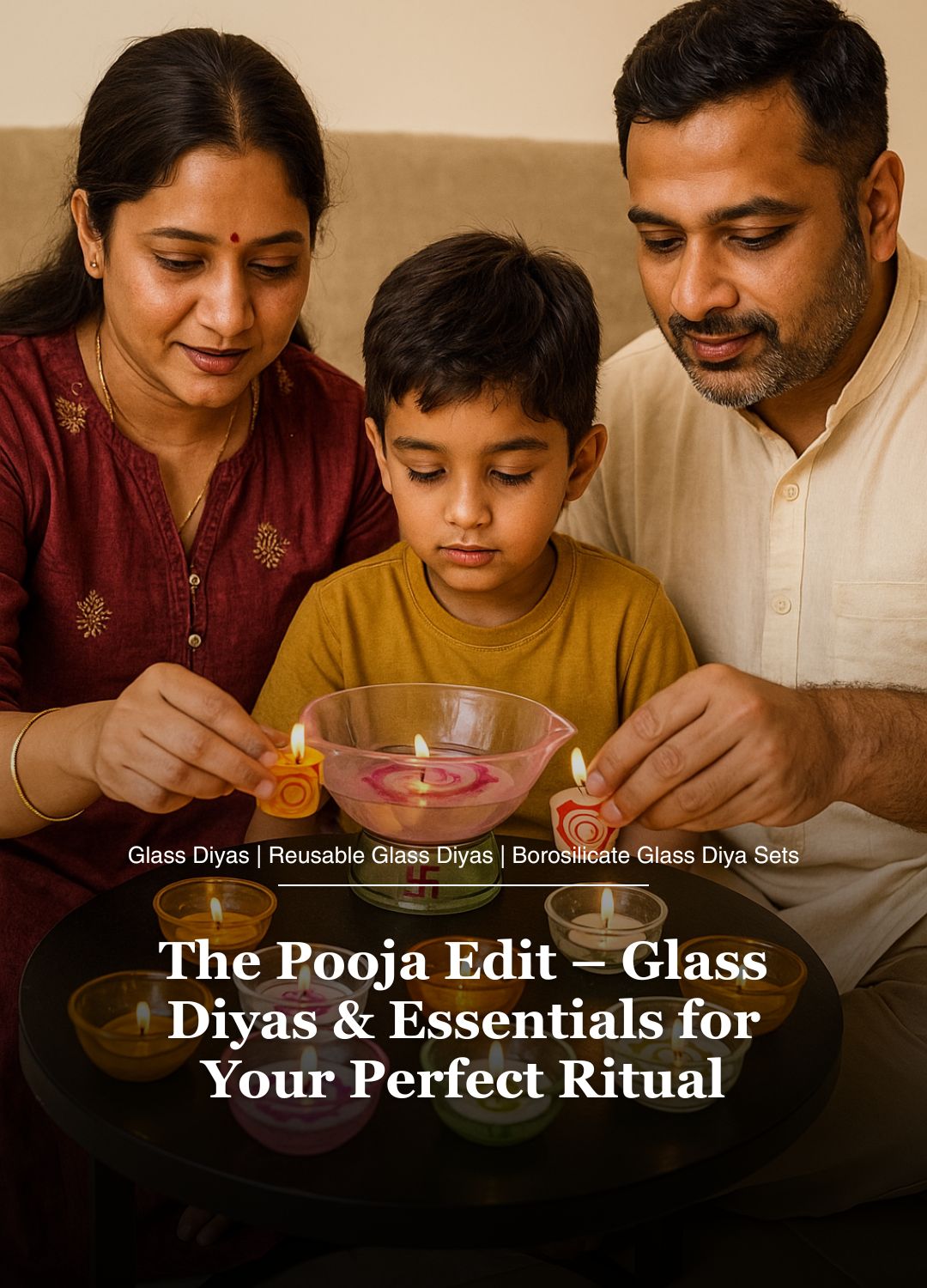 The Pooja Edit – Glass Diyas & Essentials for Your Perfect Ritual - Borotech