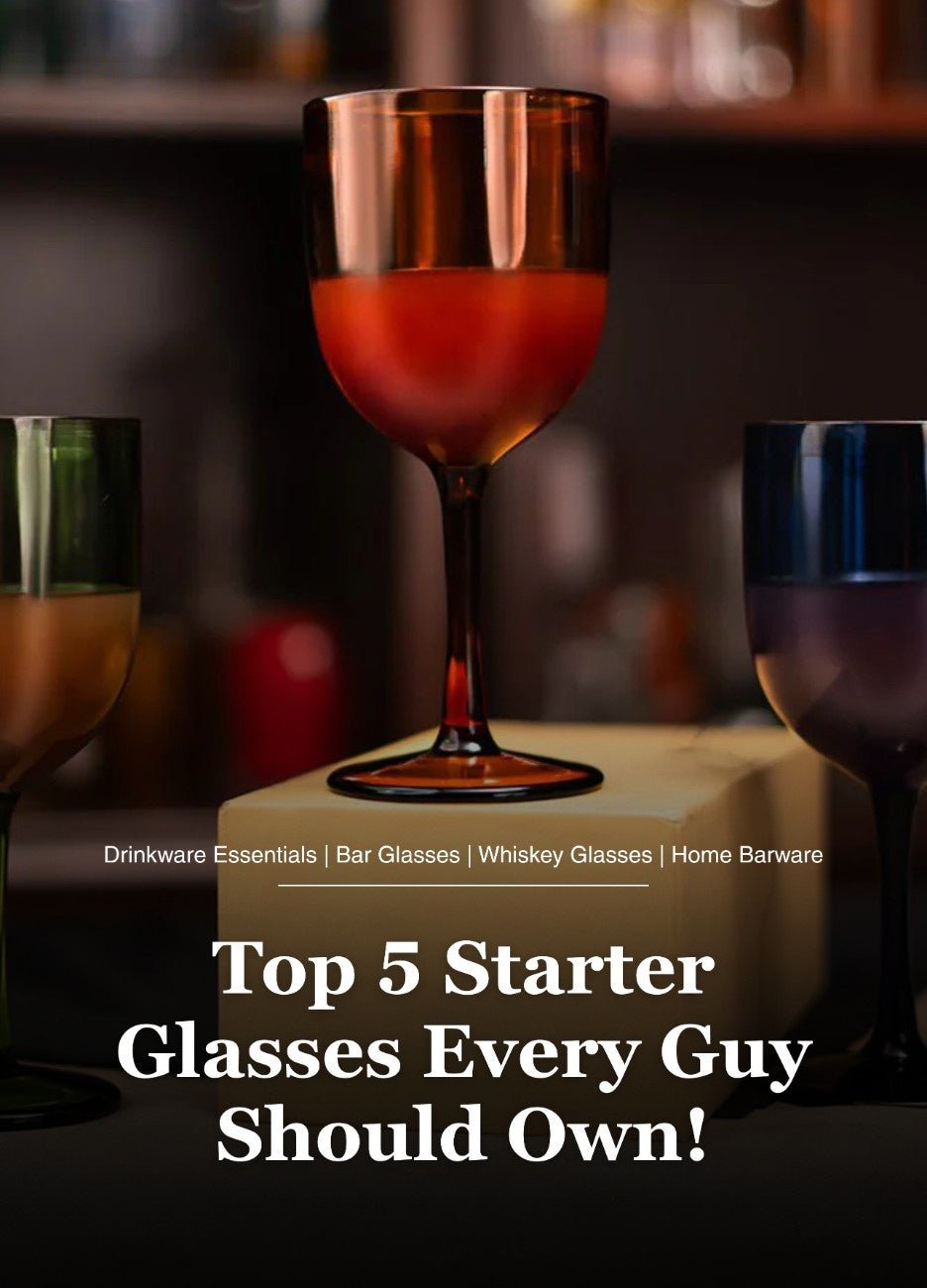 Top 5 Starter Glasses Every Guy Should Own - Borotech
