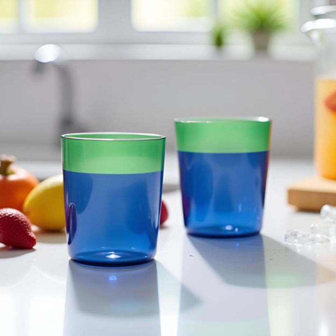 Tapered Stemless Glass Tumblers