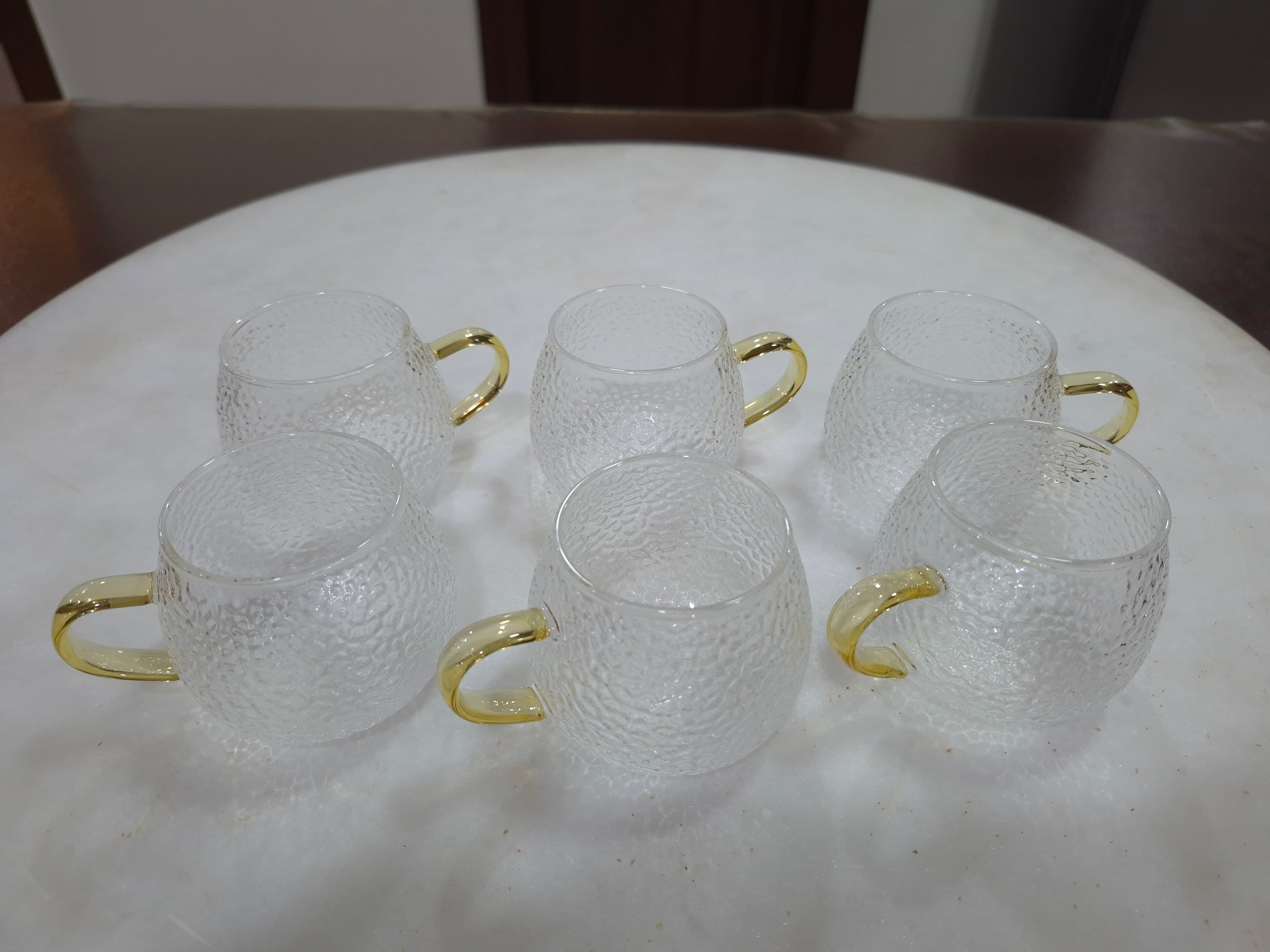 Arctic Bloom Globe Mug set of 6