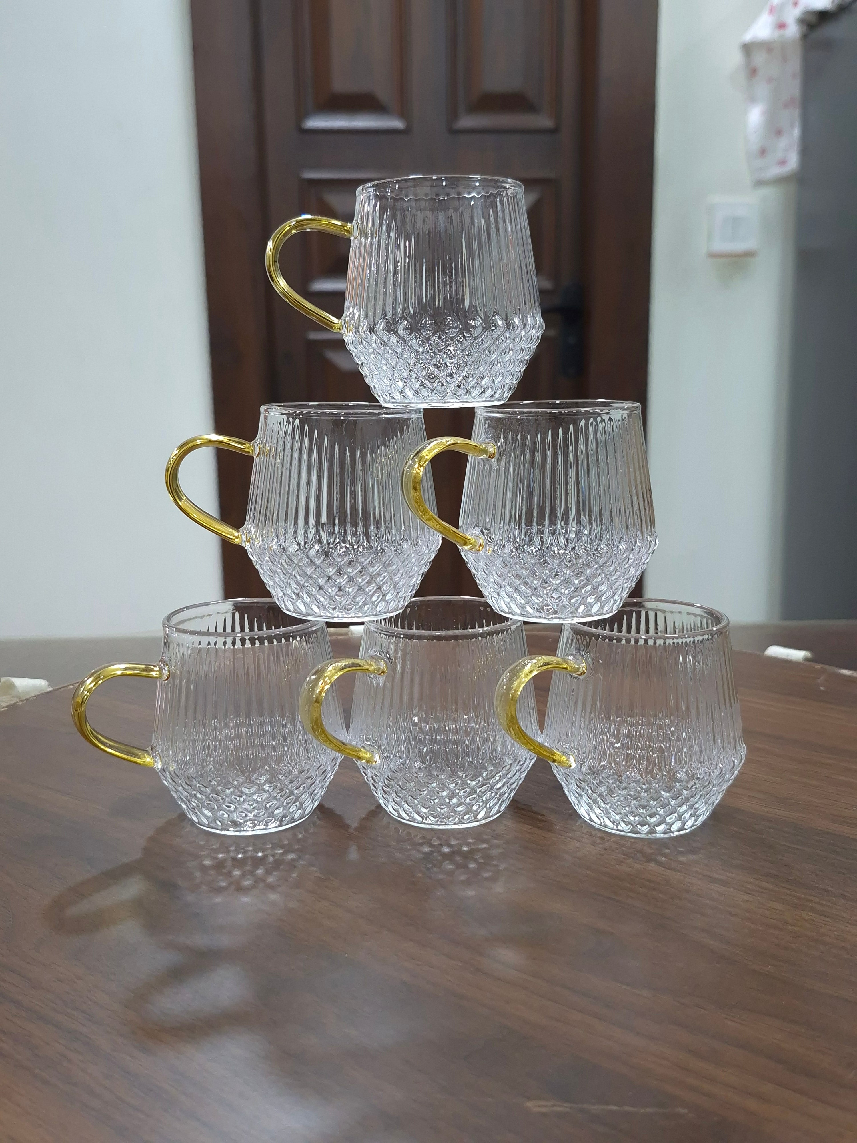 Prism Dome Tea Cup set of 6