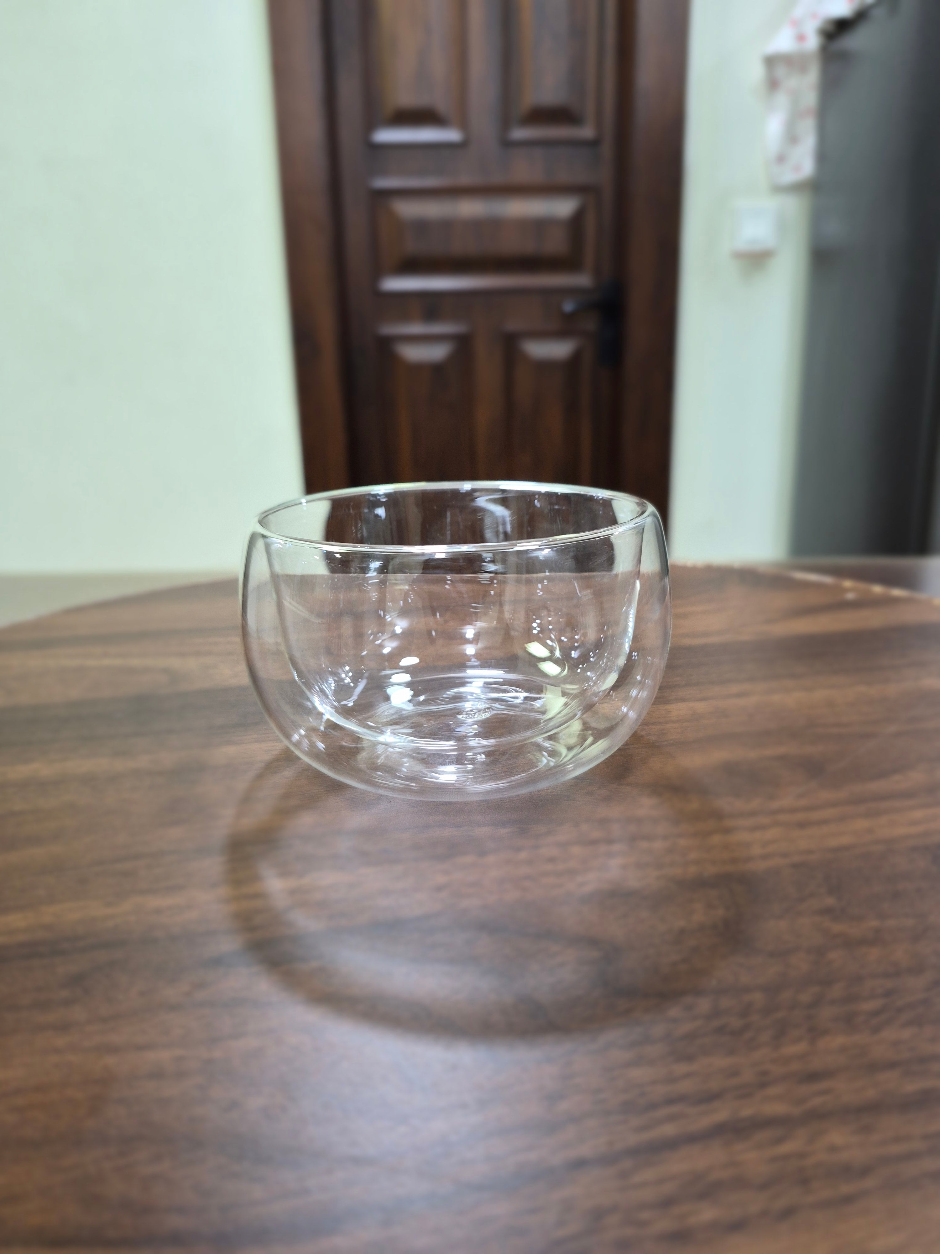Double Wall Borosilicate Glass Bowl