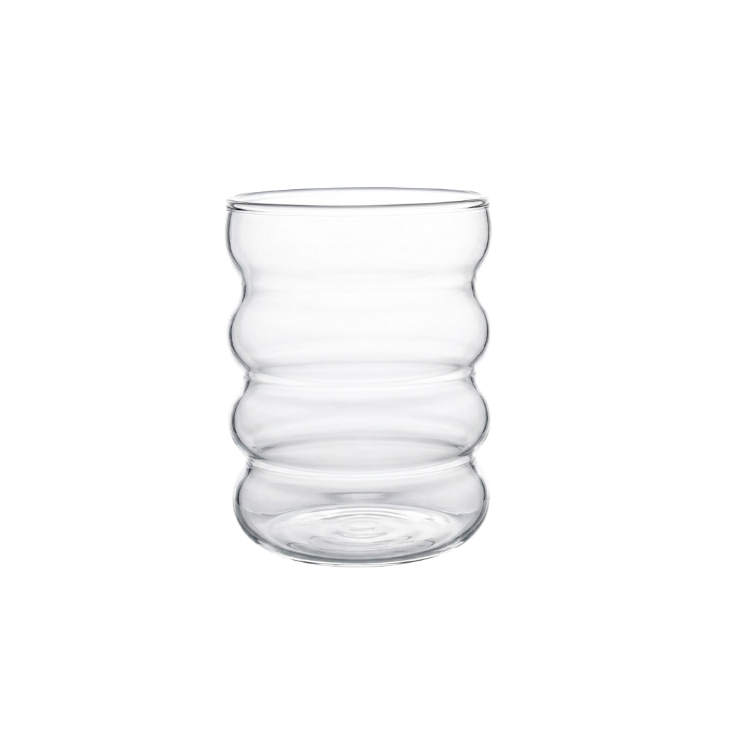 Ripple Wave Borosilicate Glass