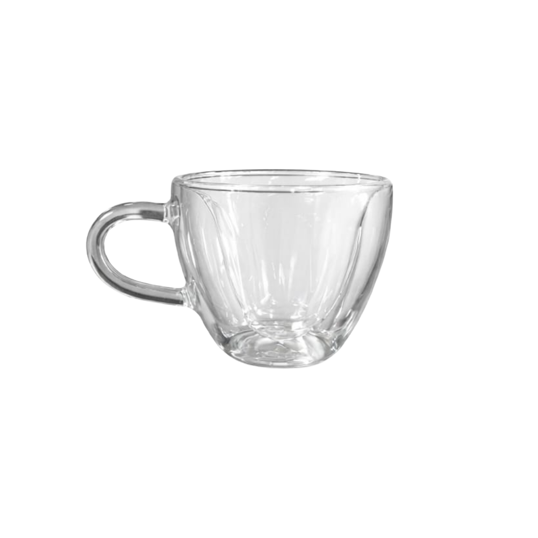 Amore Double-Walled Heart Glass