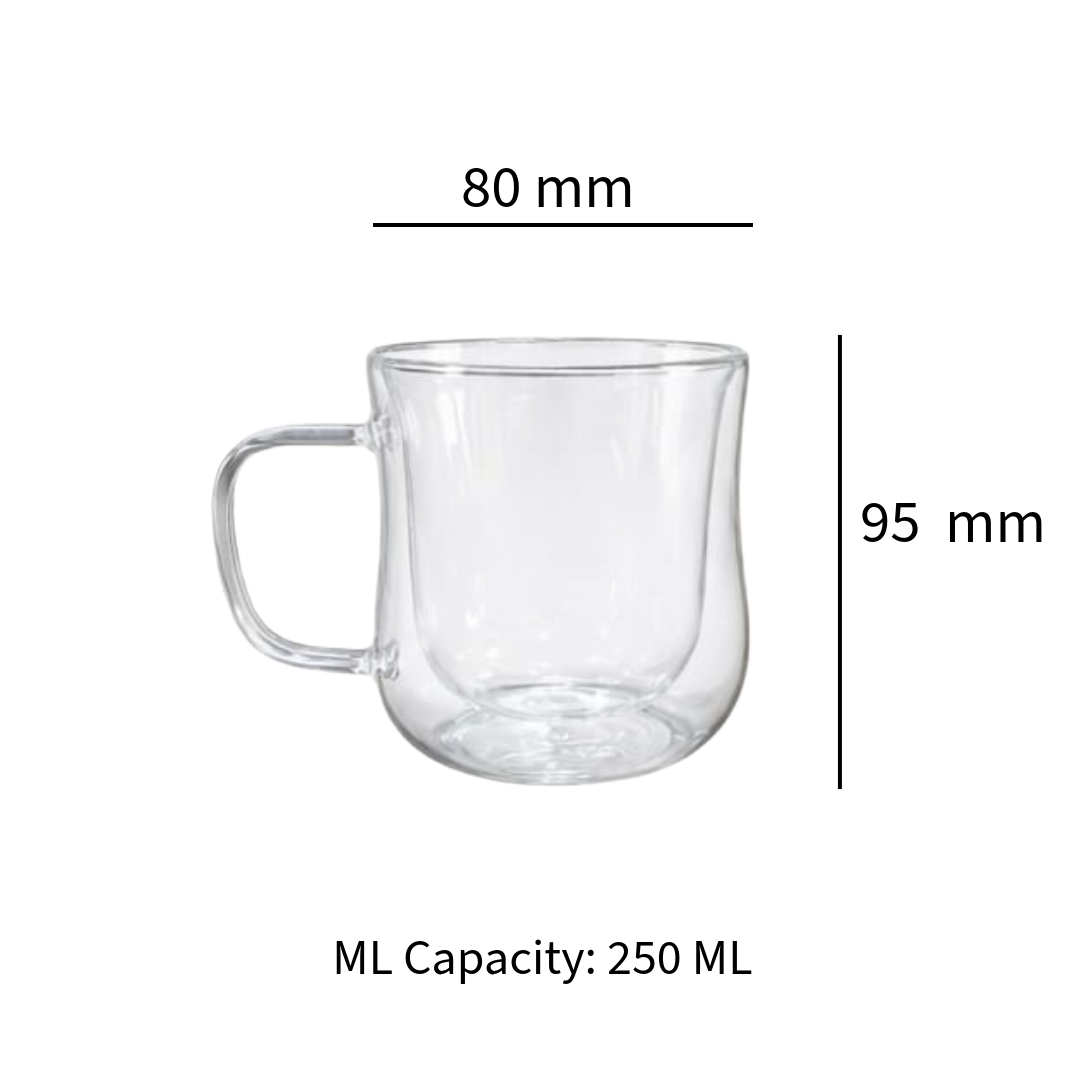 Zenith Double-Walled Borosilicate Mug