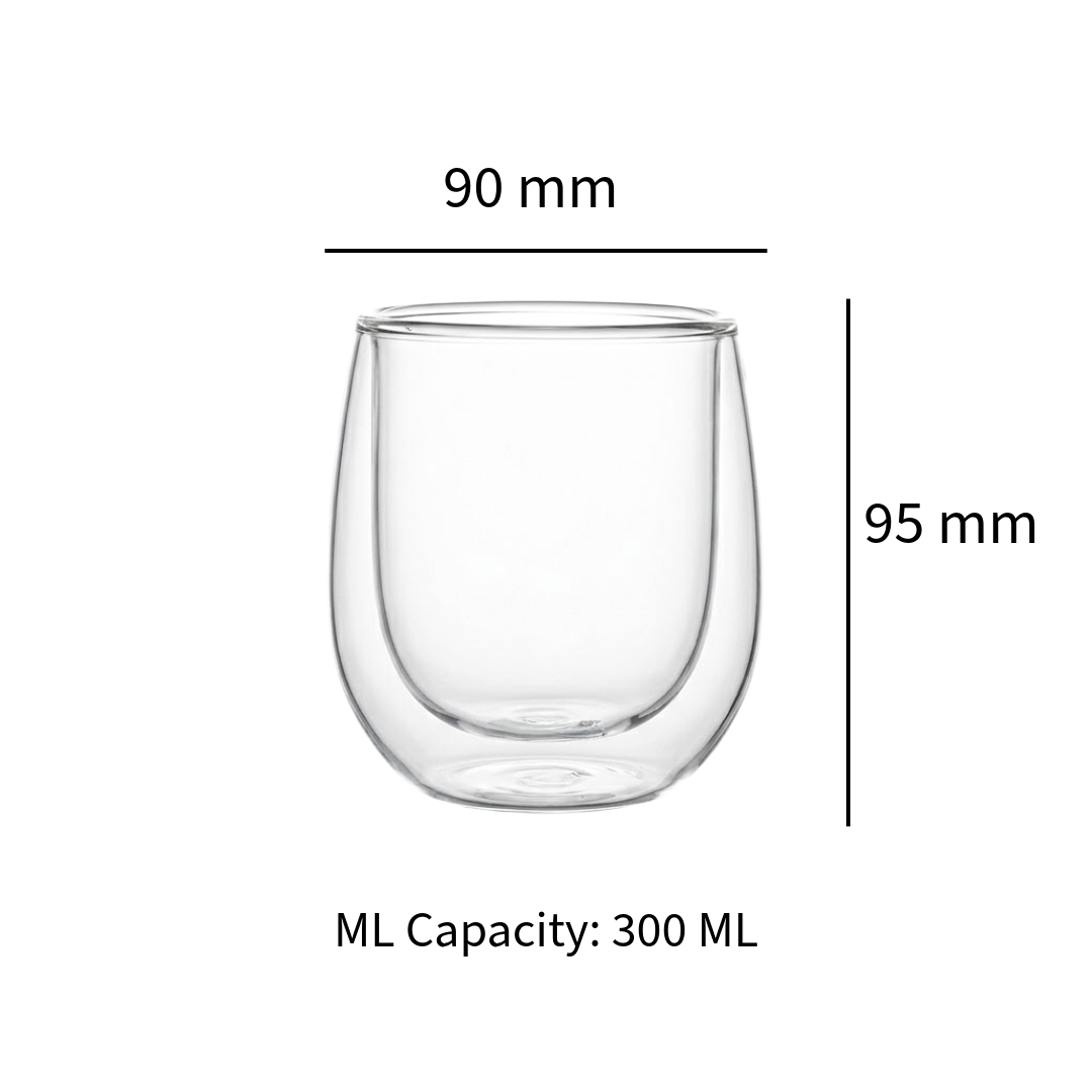 Ellipse Double-Walled Borosilicate Glass