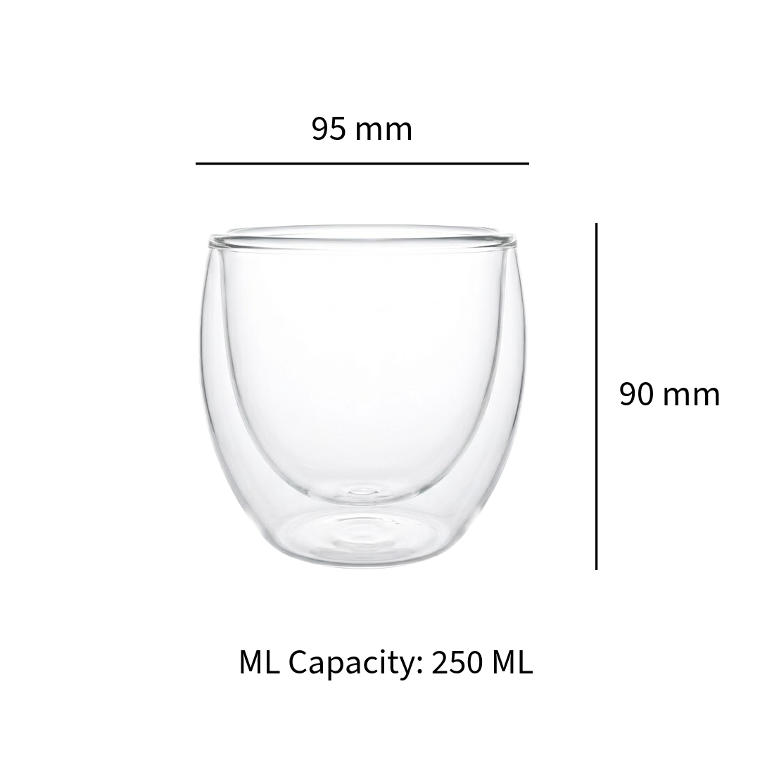 Aura Double-Walled Borosilicate Cup