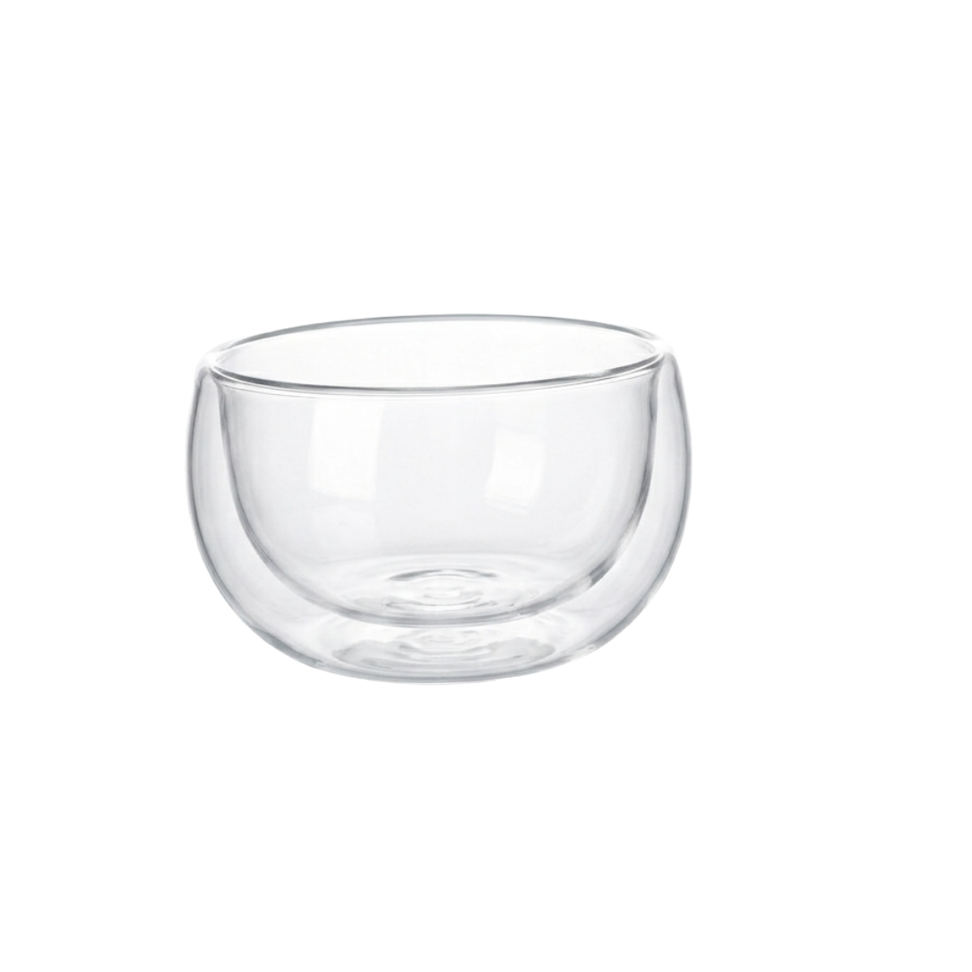Double Wall Borosilicate Glass Bowl