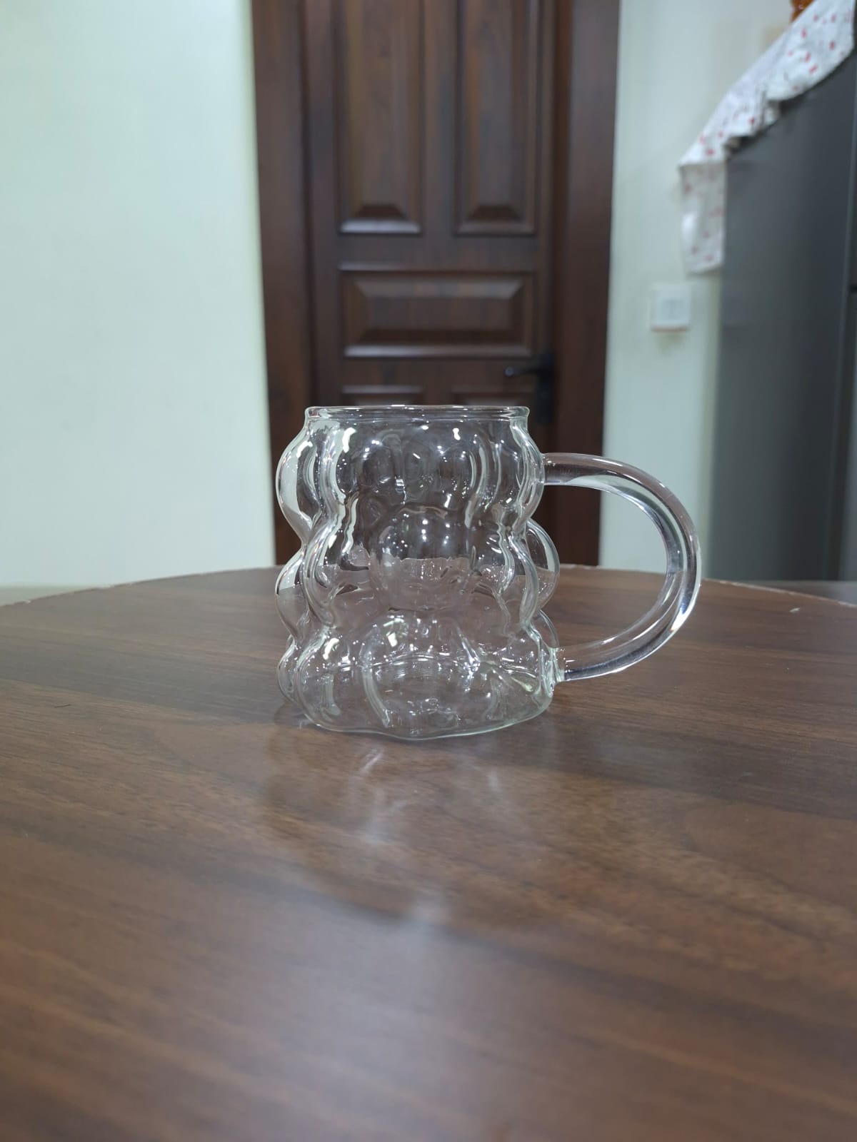 Bubble Textured Borosilicate Glass Mug