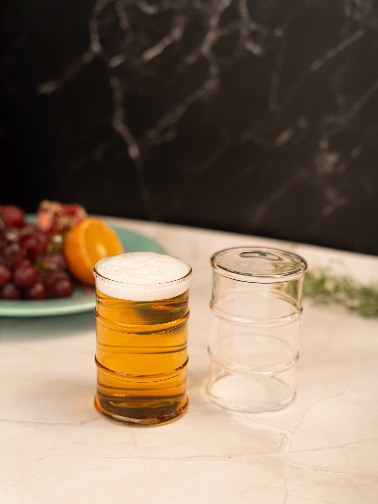 Barrel Vault Highball Glass - Borotechheight : 115 mm diameter: 70 mm ml capacity : 330 ml2TransparentBorotech