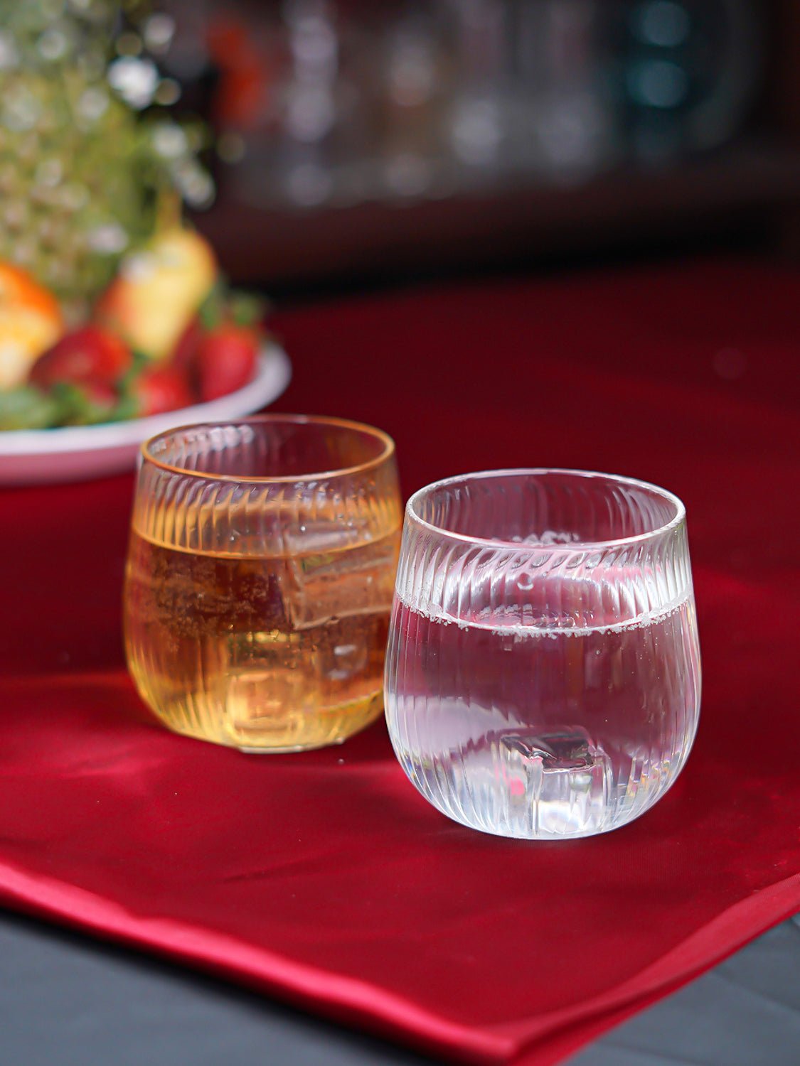 Borosilciate Ribbed Glass Set - Borotechheight : 90 mm diameter: 90 mm ml capacity : 380 ml2TransparentBorotech