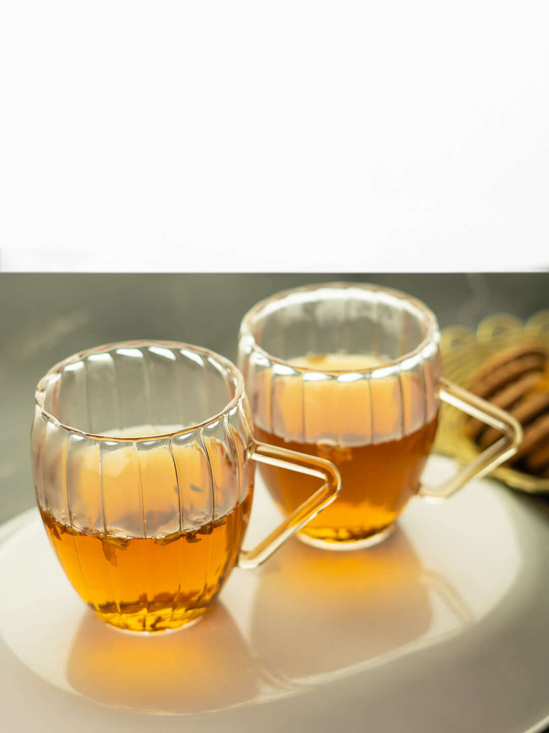 Borosilciate Vintage Barrel Tea Mug - Borotech4transparentBorotech