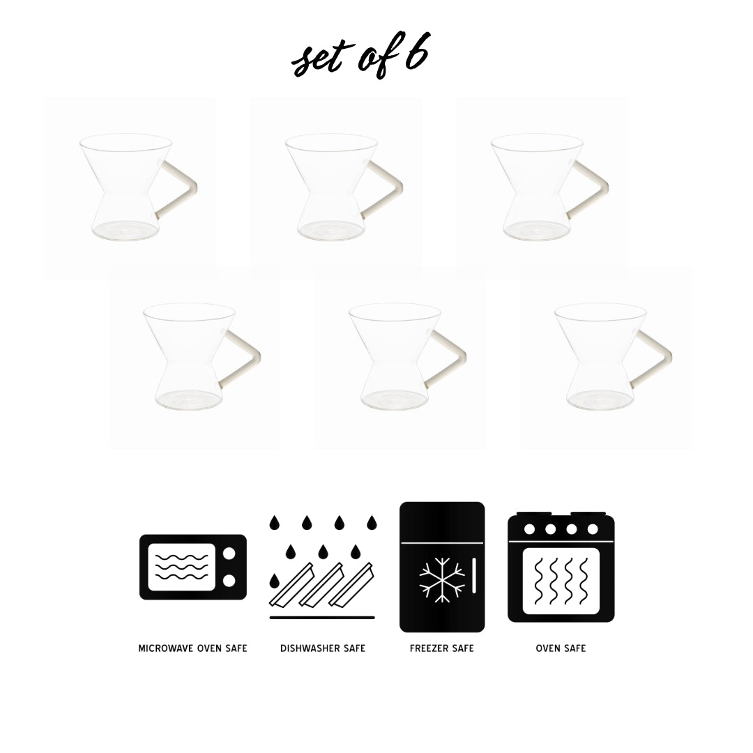 Borosilicate Cascade Brew Coffee & Chai Cup - Borotech