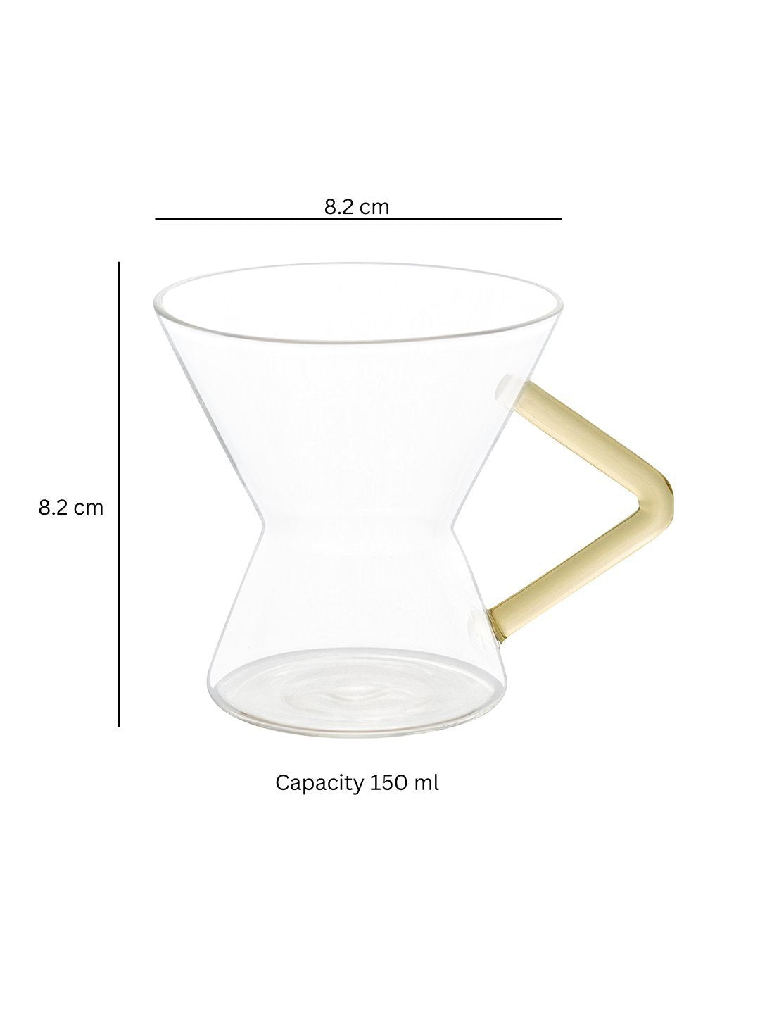 Borosilicate Cascade Brew Coffee & Chai Cup - Borotech