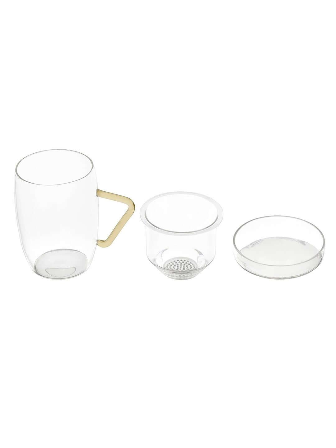 borosilicate Infusion Brew Tea Mug - Borotechheight : 105 mm diameter: 80 mm ml capacity : 350 ml1transparentBorotech