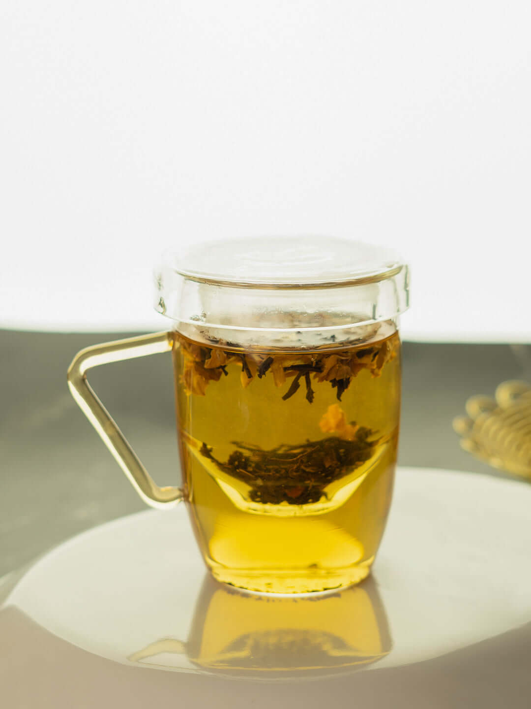 borosilicate Infusion Brew Tea Mug - Borotechheight : 105 mm diameter: 80 mm ml capacity : 350 ml1transparentBorotech