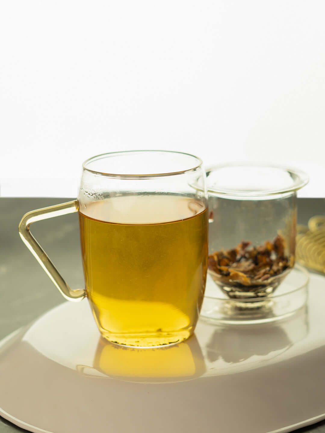 borosilicate Infusion Brew Tea Mug - Borotechheight : 105 mm diameter: 80 mm ml capacity : 350 ml1transparentBorotech