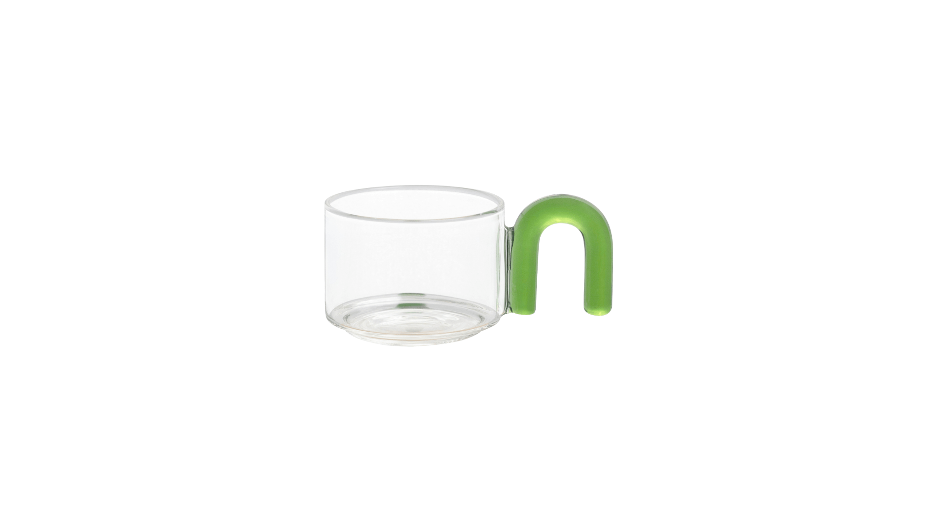 Borosilicate Tea Cups with Arch Handles - Borotechpink2Borotech