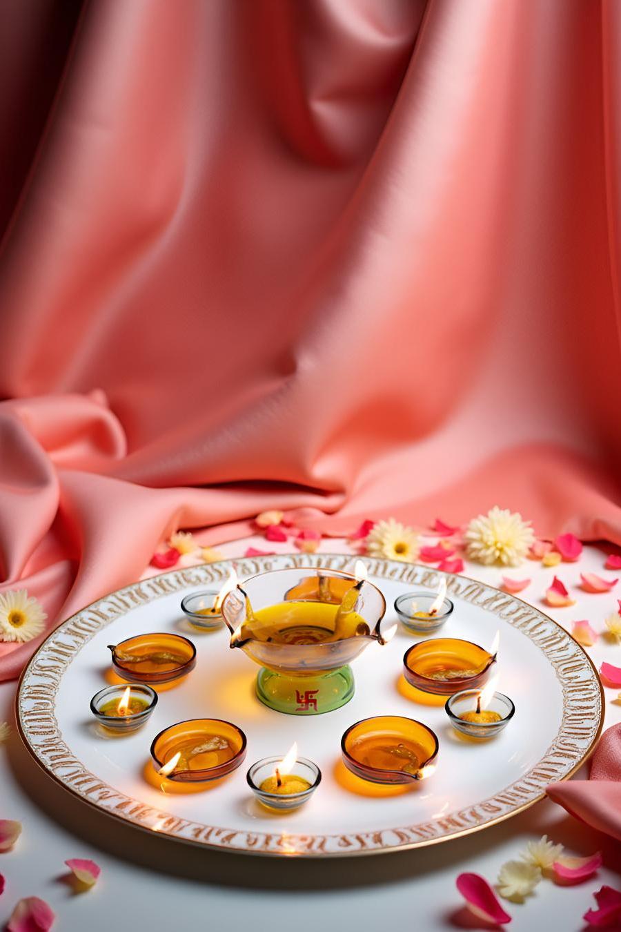 Borotech Akhand Diya Set – 11 Pc Reusable Lamps for Puja & Decor - BorotechGD - AKHAND - 11PCBorotech