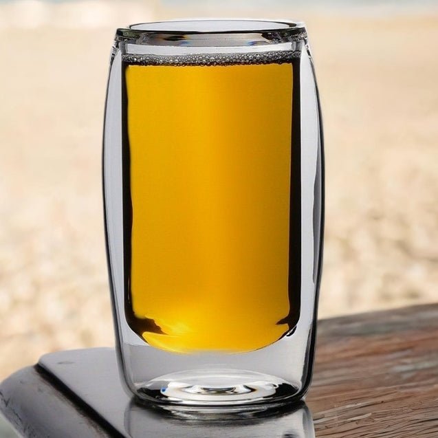 Borotech Freezable Double Wall Glass Tumbler - Borotech4Borotech