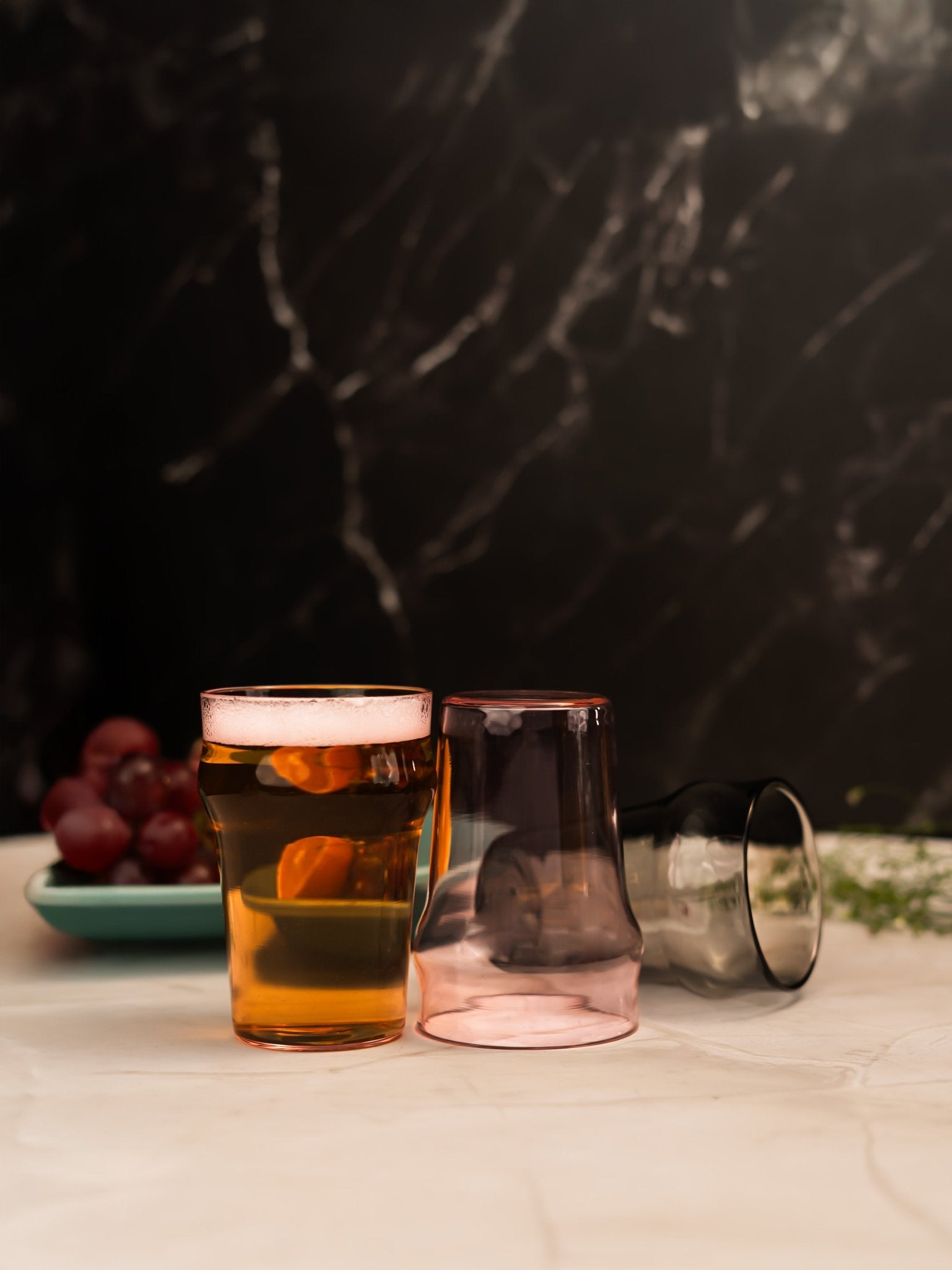 Classic Pint Beer Glass - Borotechheight : 110 mm diameter: 75 mm ml capacity : 290 ml6PinkG - 101B pinkBorotech