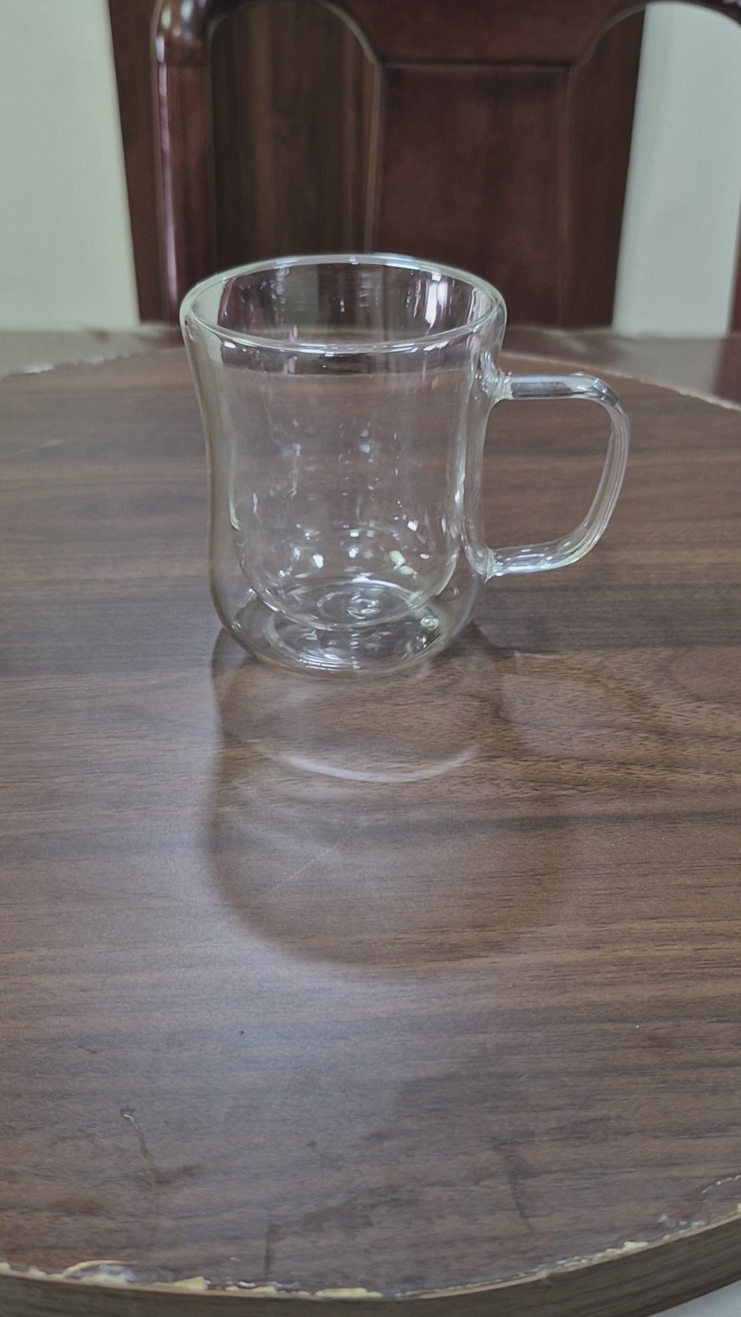 Load video: Zenith Double-Walled Borosilicate Mug