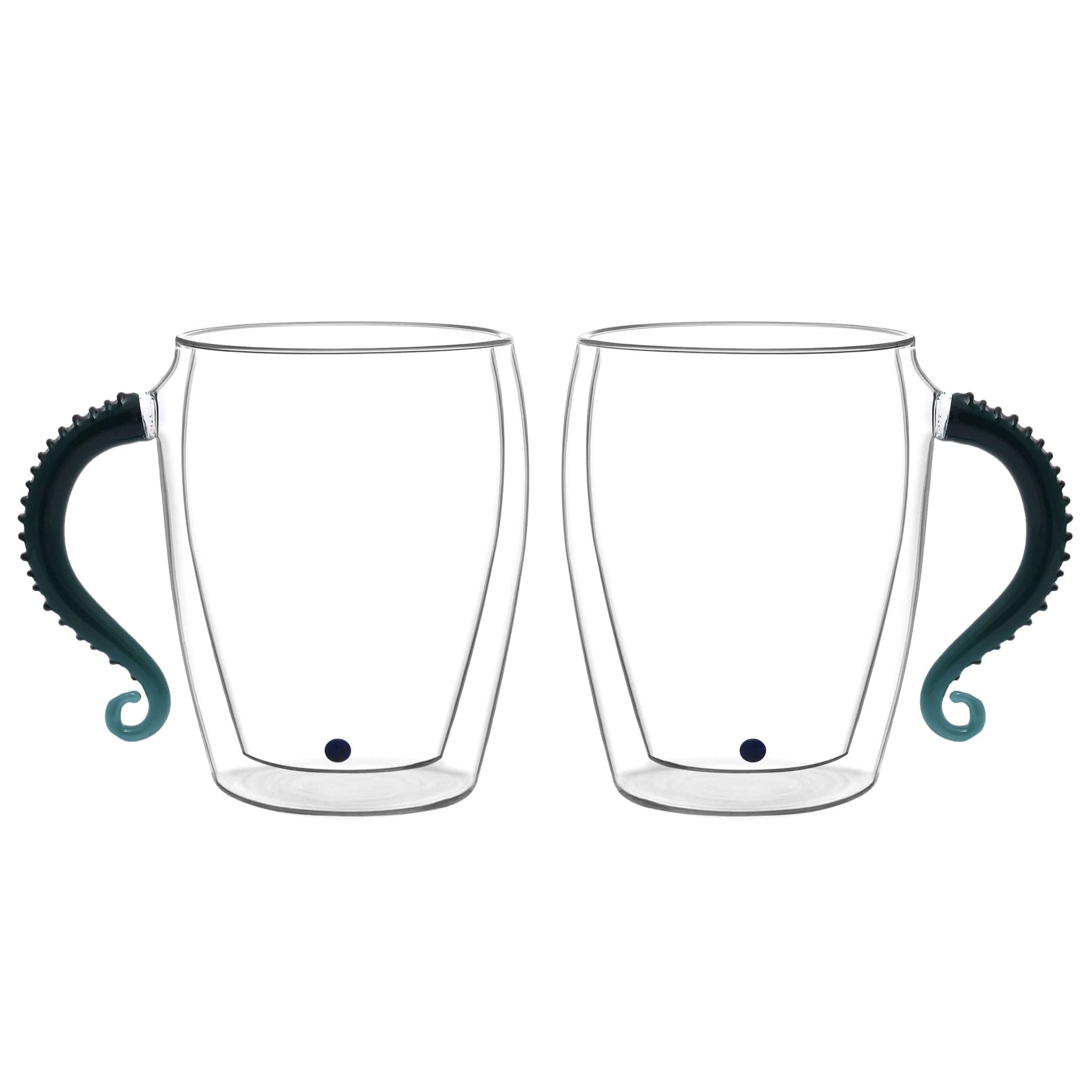 Set of 2 Kraken Grip Double - Wall Beer Mug – Bold &amp; Unruly - BorotechBorotech