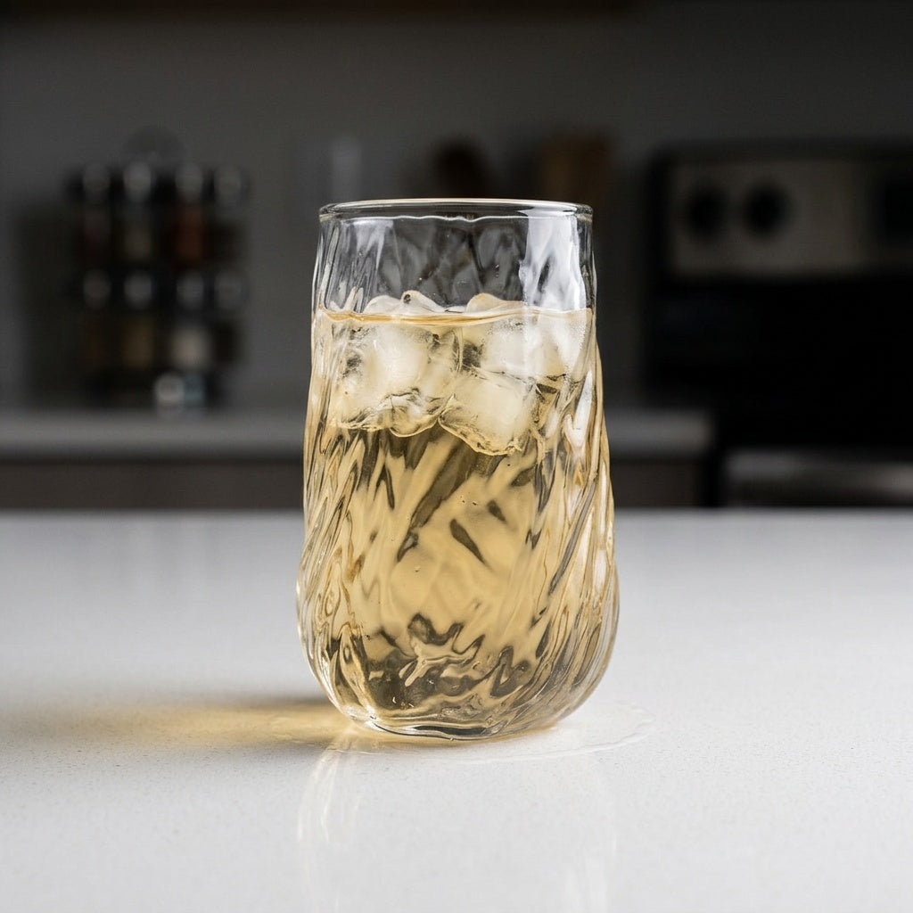 Tall Swirl Borosilicate Tumbler